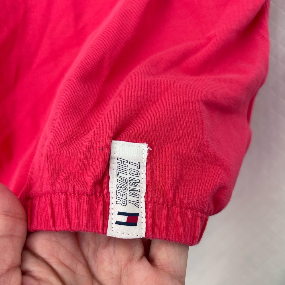 Tommy Hilfiger Women's Hot Pink Crop Top - Picture 3 of 8